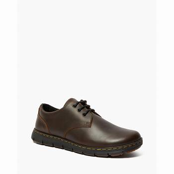 Dr Martens Rhodes Kožené - Hnede Casual Obuv Panske, D151SK